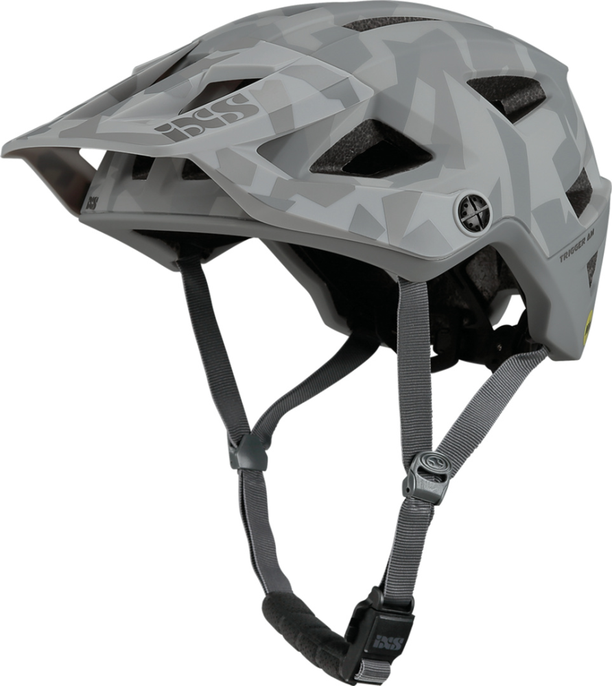 IXS Trigger AM MIPS Helm camo grau SM (54-58cm)