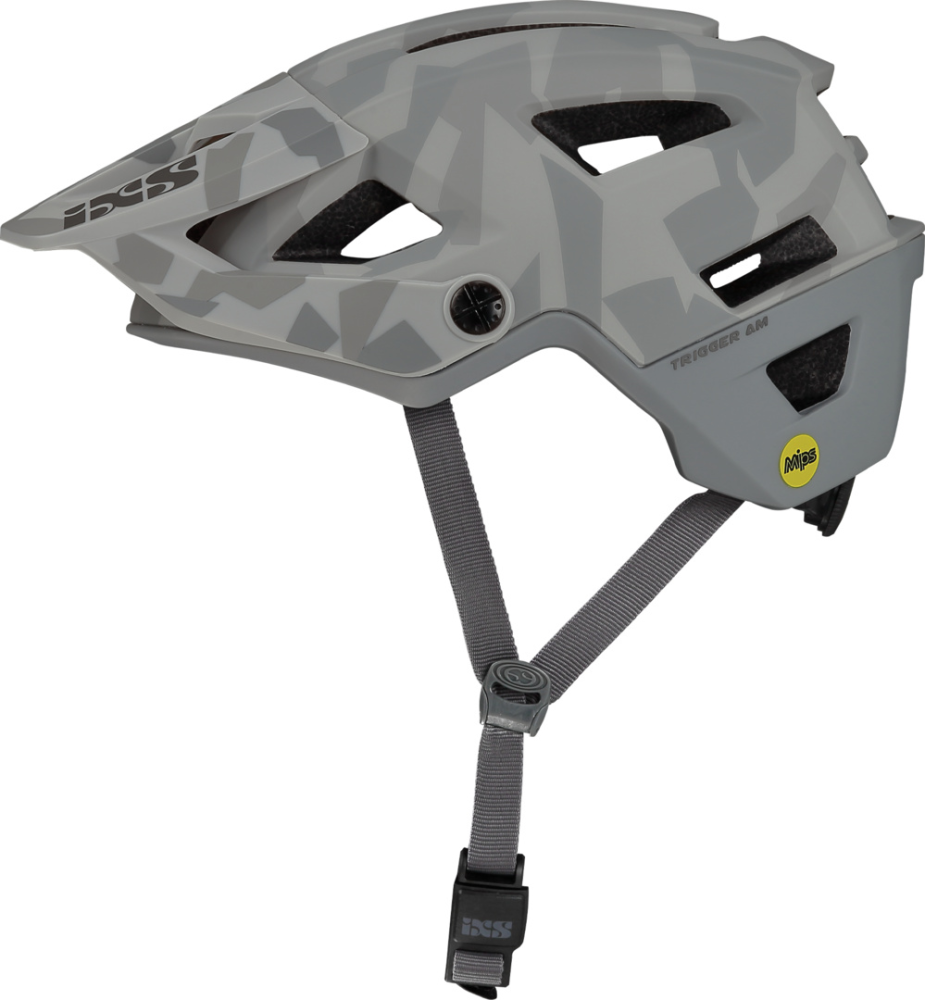 IXS Trigger AM MIPS Helm camo grau SM (54-58cm)