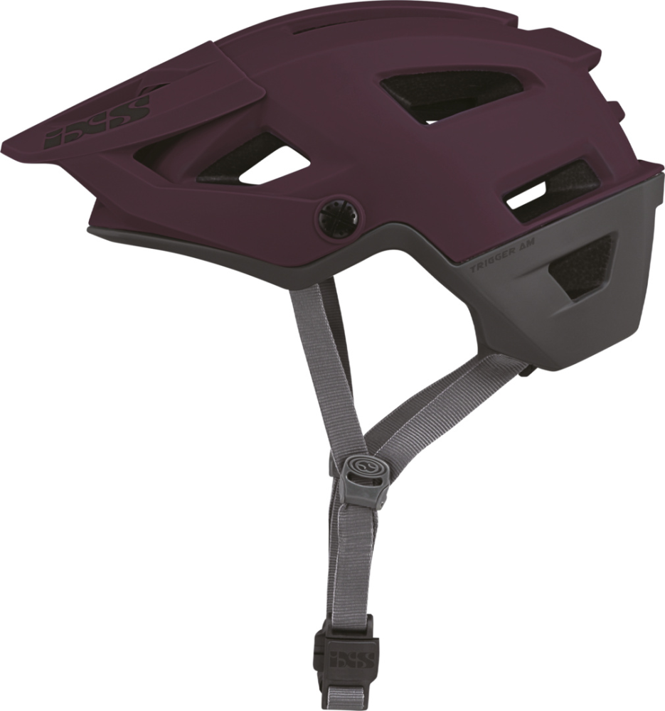 IXS Trigger AM Helm raisin M (56-60cm)