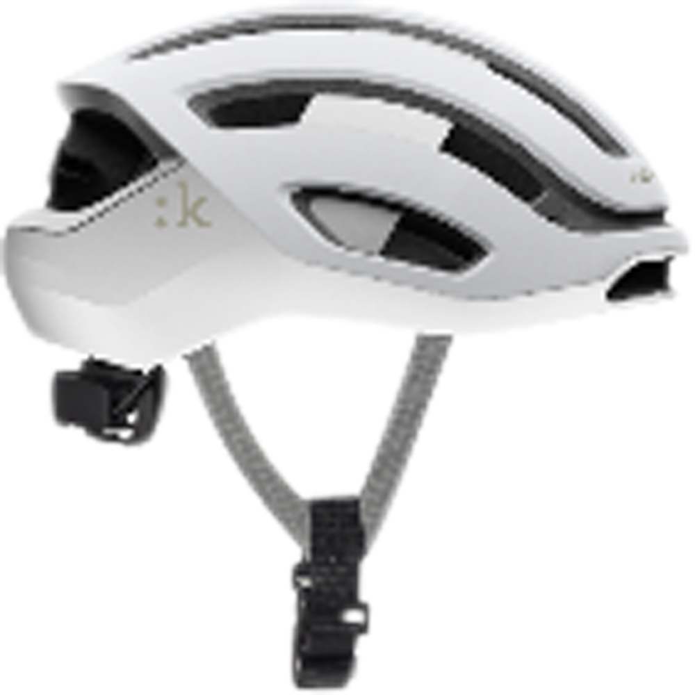 Fizik Kudo Helmet + Light weiss M