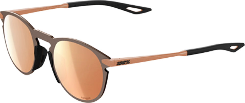 100percent Legere Round Brille Matte Copper Chromium - Hiper Coppe