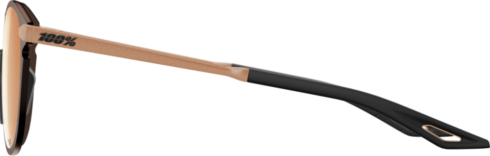 100percent Legere Round Brille Matte Copper Chromium - Hiper Coppe