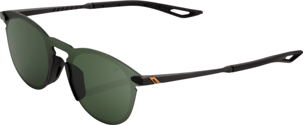 100percent Brille Legere Round Matte Black-Grey Green