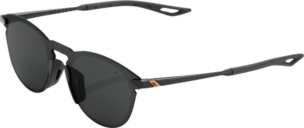 100percent Brille Legere Round Polished Black-Smoke