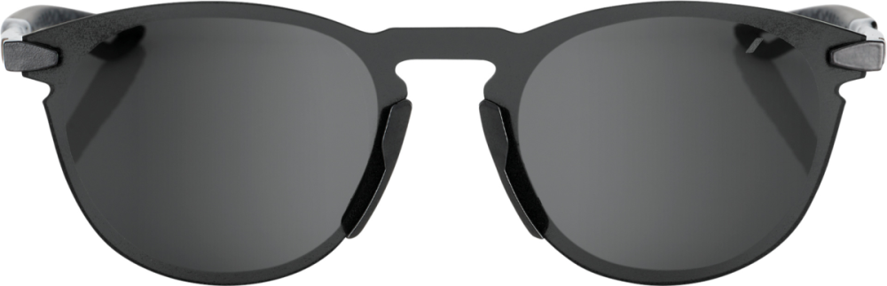 100percent Brille Legere Round Polished Black-Smoke
