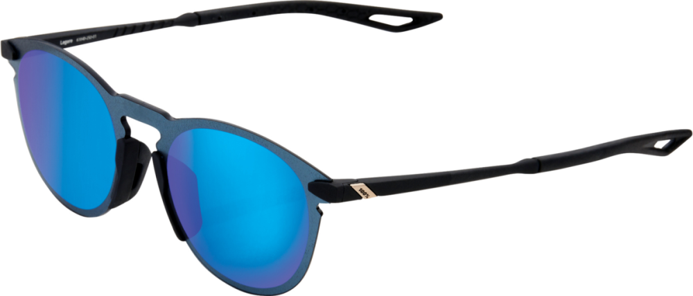 100percent Brille Legere Round Soft Tact Black-Blue ML