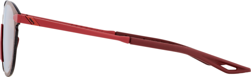100percent Brille Legere Round Soft Tact Crimson-HiPER S