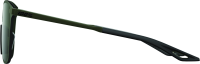 100percent Legere Square Brille Soft Tact Army Green -Grey Green L