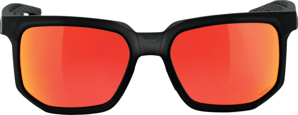 100percent Brille Centric Soft Tact Crystal Black-HiPER
