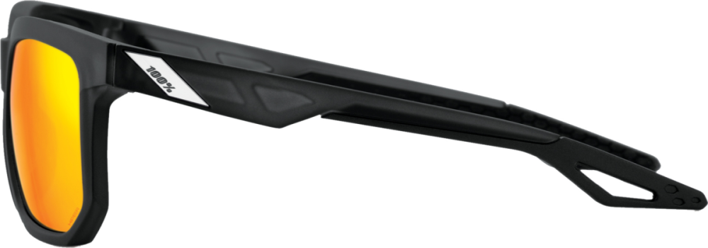 100percent Brille Centric Soft Tact Crystal Black-HiPER