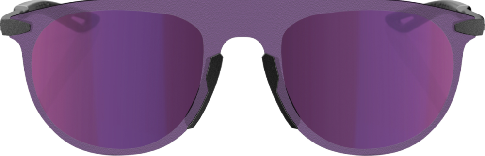 100percent Legere Coil Brille Matte Gunmetal - Purple Multilayer M