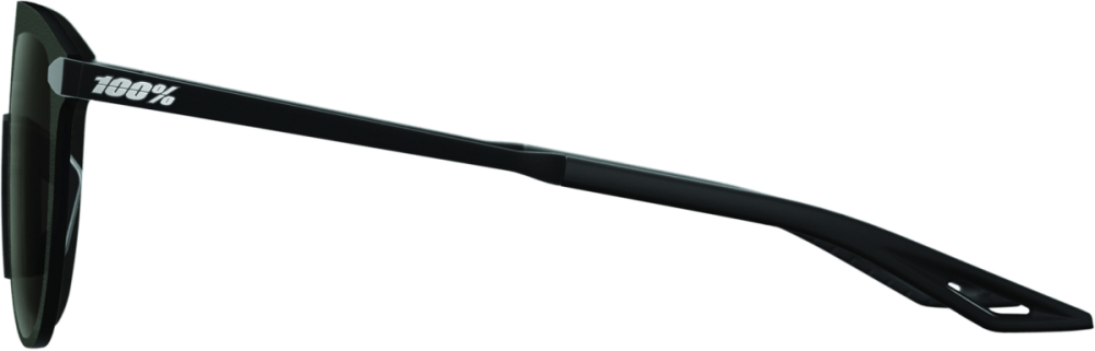 100percent Legere Coil Brille Soft Tact Black - Smoke Lens
