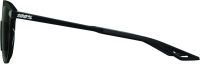 100percent Legere Coil Brille Soft Tact Black - Smoke Lens