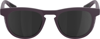 100percent Slent Brille Soft Tact Deep Purple - Black Mirror Lens