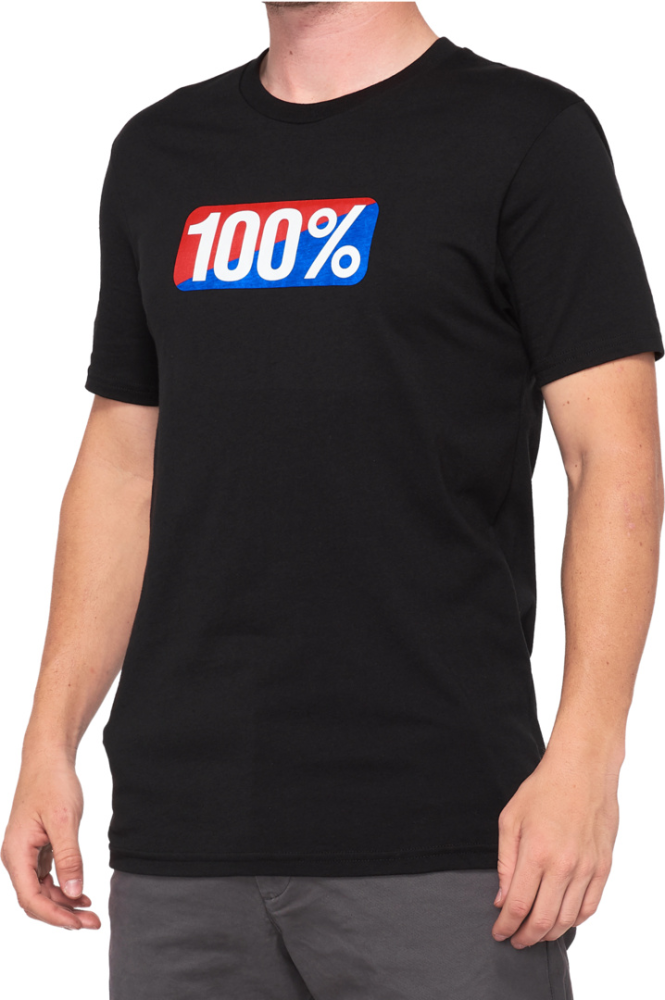 100percent Classic Ss Short Sleeve Tee schwarz XL