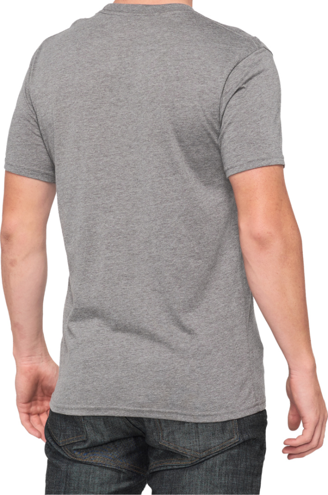 100percent Icon Short Sleeve Tee Heather grau XL
