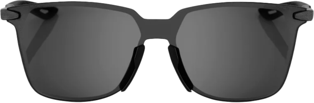 100percent 100% Legere Square Brille Polished Black - Smoke Lens