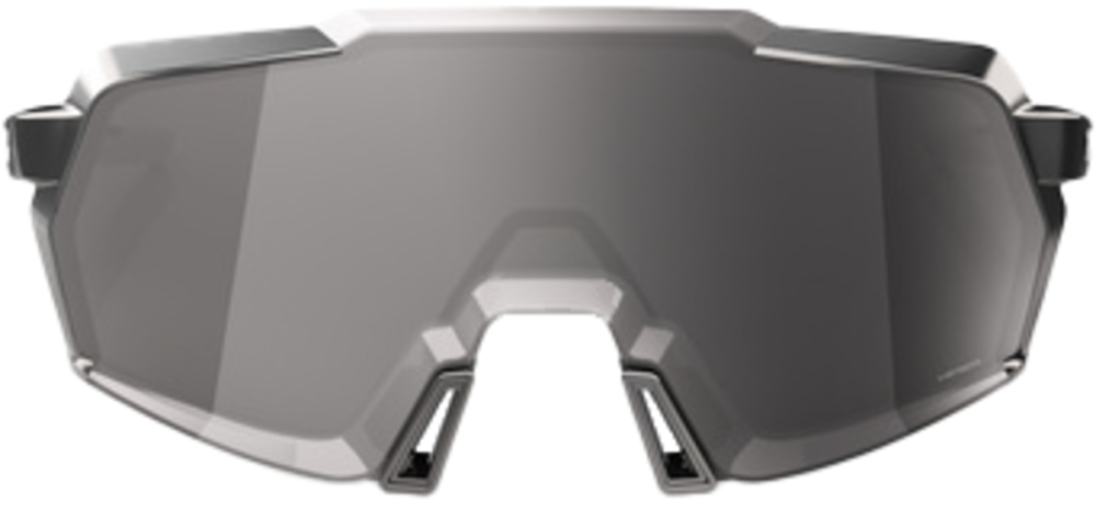 100percent KORBIN - Gloss Black Chrome - HiPER Silver Mirror