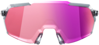 100percent KORBIN - Polished Translucent Grey - Purple Multilayer