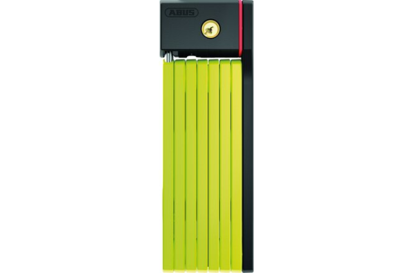 ABUS Faltschloss uGrip Bordo Big 5700/100 mit Halter SH 5700/100 lime