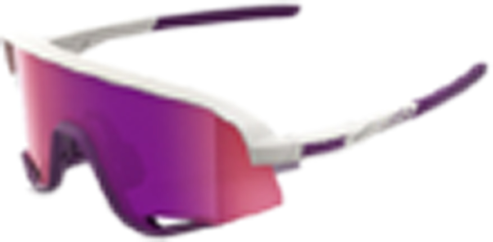100percent SLENDALE - Matte Chalk - Purple Multilayer Mirror Lens
