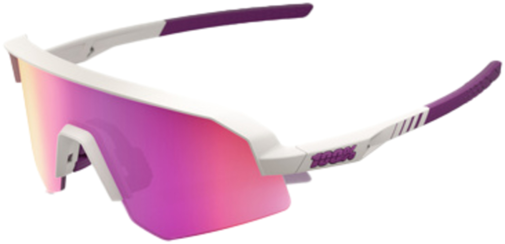 100percent SLENDALE SL - Matte Chalk - Purple Multilayer Mirror Le