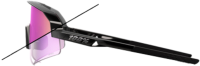 100percent SLENDALE SL - Gloss Black - Photochromic Purple Mirror