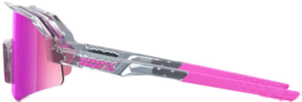 100percent SLENDALE XS - Polished Translucent Grey - Purple Multil