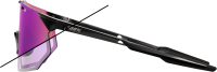 100percent HYPERCRAFT SQ - Gloss Black - Photochromic Purple Mirro