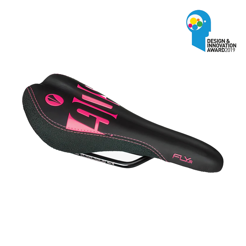 SDG Fly Junior Sattel. Black/Pink.