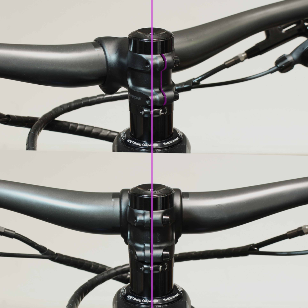 BikeYoke Aimy, Stem Aligner.