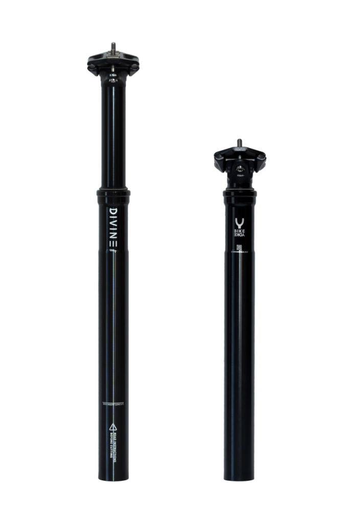 BikeYoke Divine SL Dropper Post, 30.9 mm/125 mm, ohne Hebel.