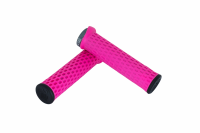 BikeYoke Grippy Lock-on Grip. Pink.
