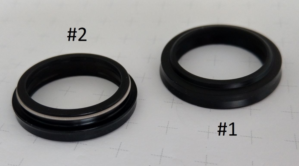 BikeYoke Revive / Divine 30.9/31.6 mm, Servicekit #2 (Abstreifring MIT Federring).