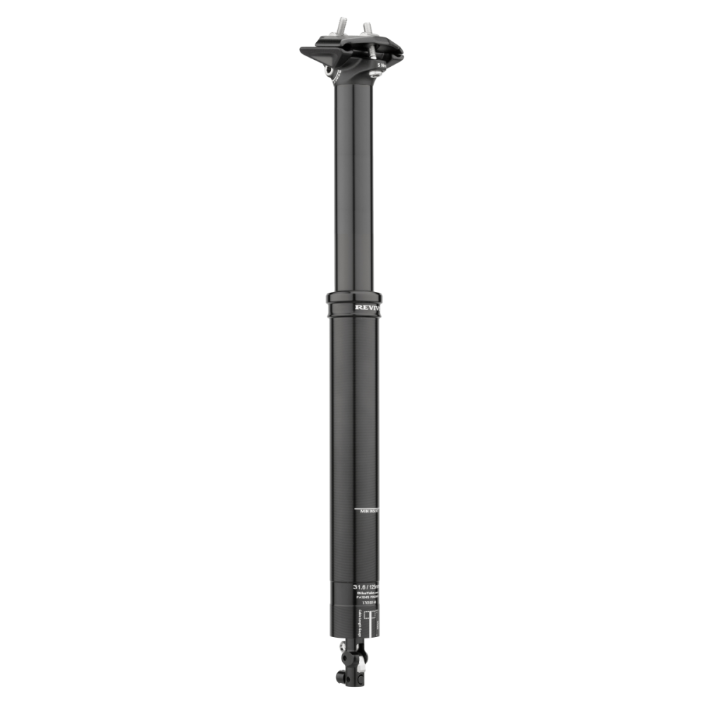 BikeYoke Revive 3.0 Dropper Post, 31.6 mm/125 mm, ohne Hebel.