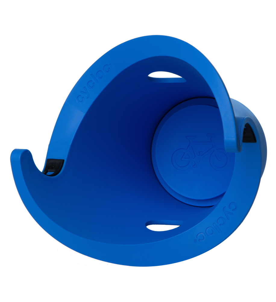 Cycloc Solo, Velo-Wandhalterung. Blau.