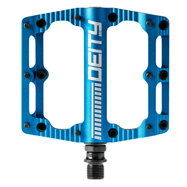 Deity Black Kat Pedale. Blue.