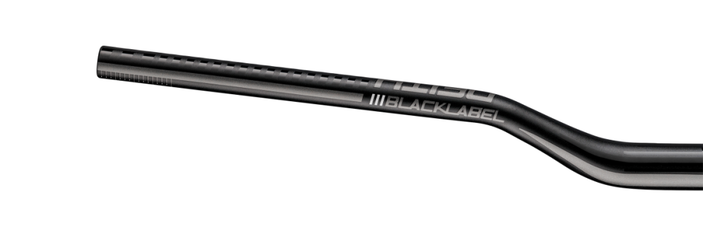 Deity Blacklabel 800 Lenker, 800 mm, 38 mm Rise, 31.8 mm Lenkerklemmung. Black / Stealth.