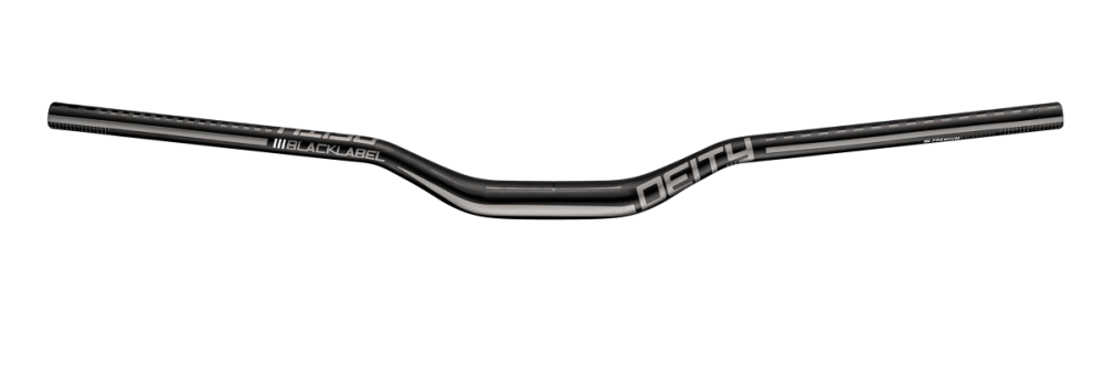 Deity Blacklabel 800 Lenker, 800 mm, 38 mm Rise, 31.8 mm Lenkerklemmung. Black / Stealth.