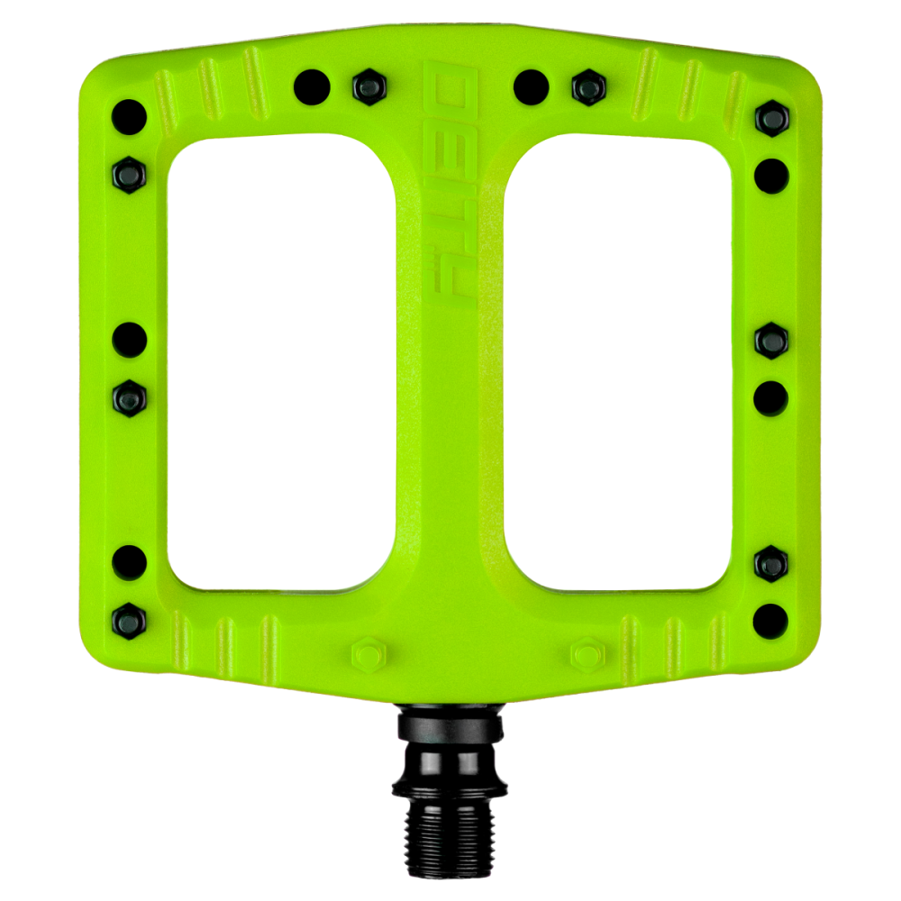 Deity Deftrap Pedale. Green.