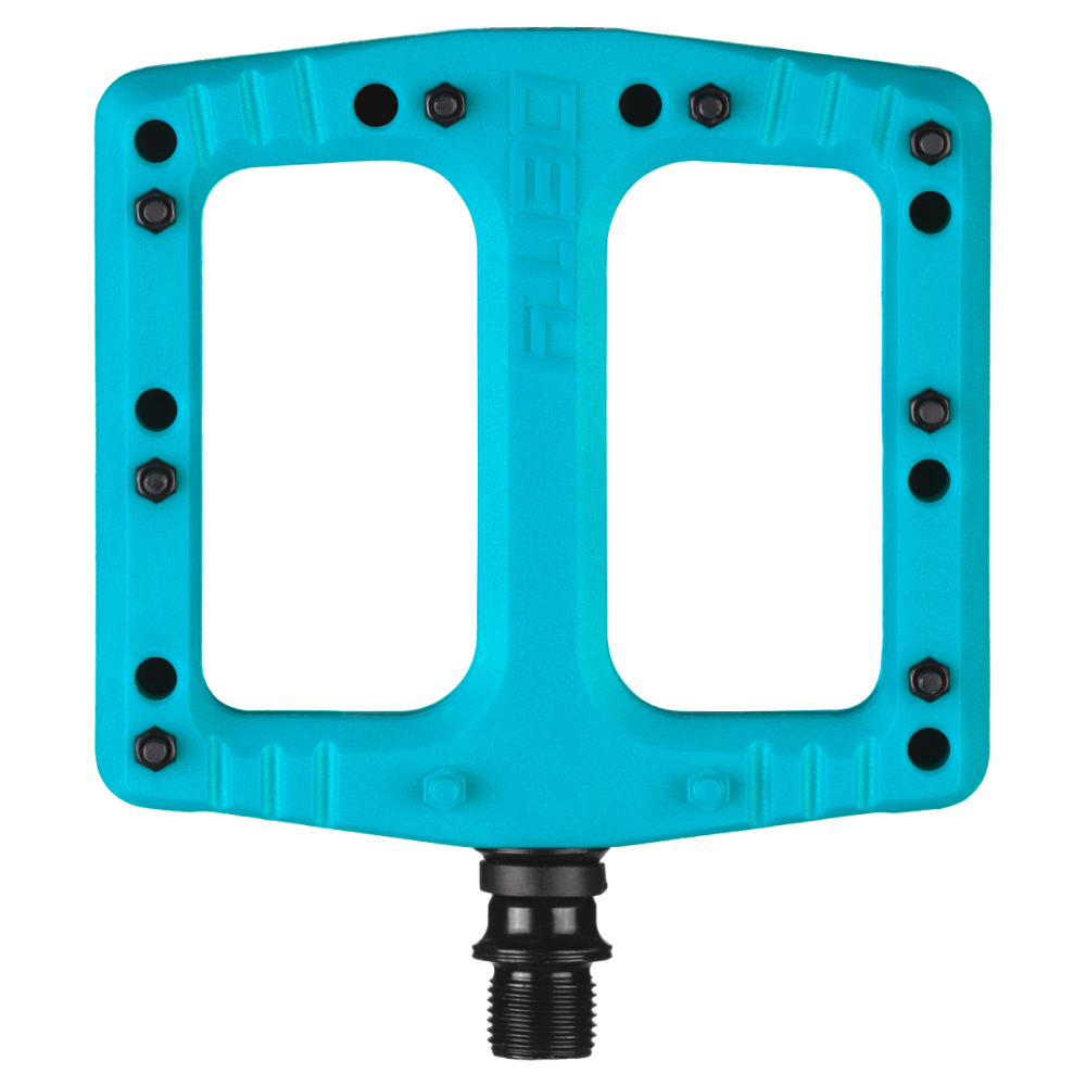 Deity Deftrap Pedale. Turquoise.