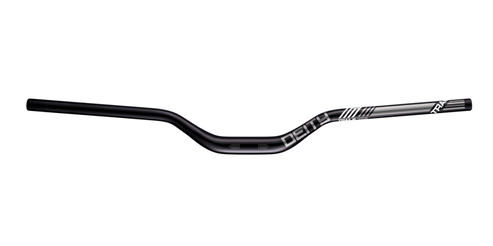 Deity Highside 760 Lenker, 760 mm, 50 mm Rise, 31.8 mm Lenkerklemmung. Black / Stealth.