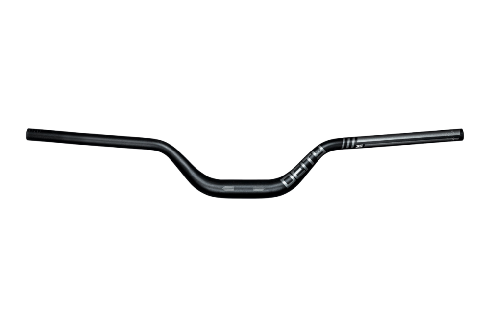 Deity Highside Lenker, 800 mm, 80 mm Rise, 35 mm Lenkerklemmung. Black / Stealth.