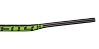 Deity Holeshot 35 Lenker, 825 mm Breite, 15 mm Rise, 35.0 mm Lenkerklemmung. Black/Green.