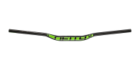 Deity Holeshot 35 Lenker, 825 mm Breite, 25 mm Rise, 35.0 mm Lenkerklemmung. Black/Green.