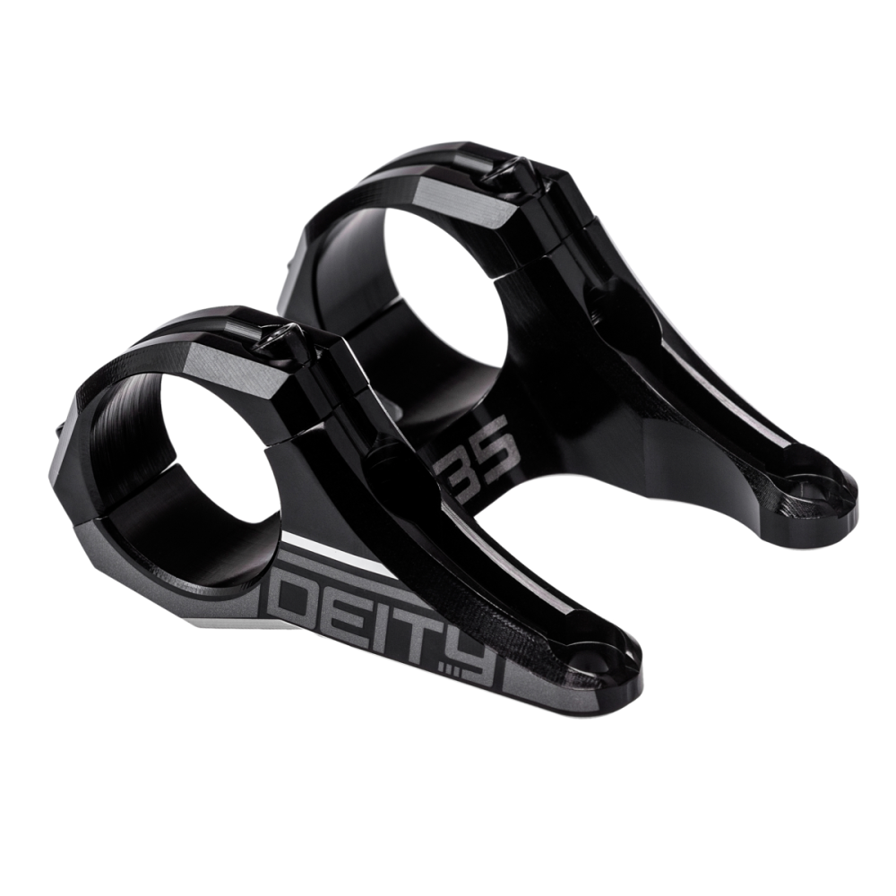 Deity Intake Direct Mount Vorbau 50 mm Länge, 31.8 mm Lenkerklemmung. Black.