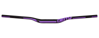 Deity Racepoint Lenker, 810 mm, 25 mm Rise, 35 mm Lenkerklemmung. Black / Purple.
