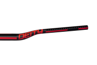 Deity Racepoint Lenker, 810 mm, 25 mm Rise, 35 mm Lenkerklemmung. Black / Red.