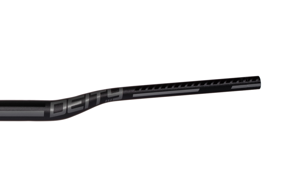 Deity Racepoint Lenker, 810 mm, 25 mm Rise, 35 mm Lenkerklemmung. Black / Stealth.