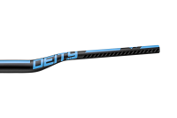 Deity Ridgeline Lenker, 800 mm, 25 mm Rise, 35 mm Lenkerklemmung. Black / Blue.